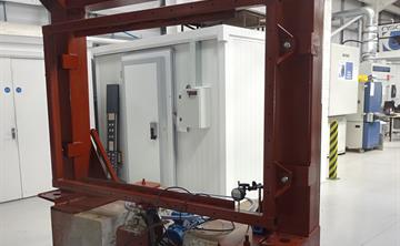 Metal rig frame